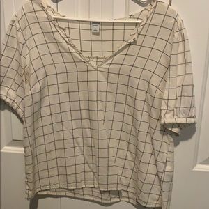 Oversized V Cut Shirt (M)